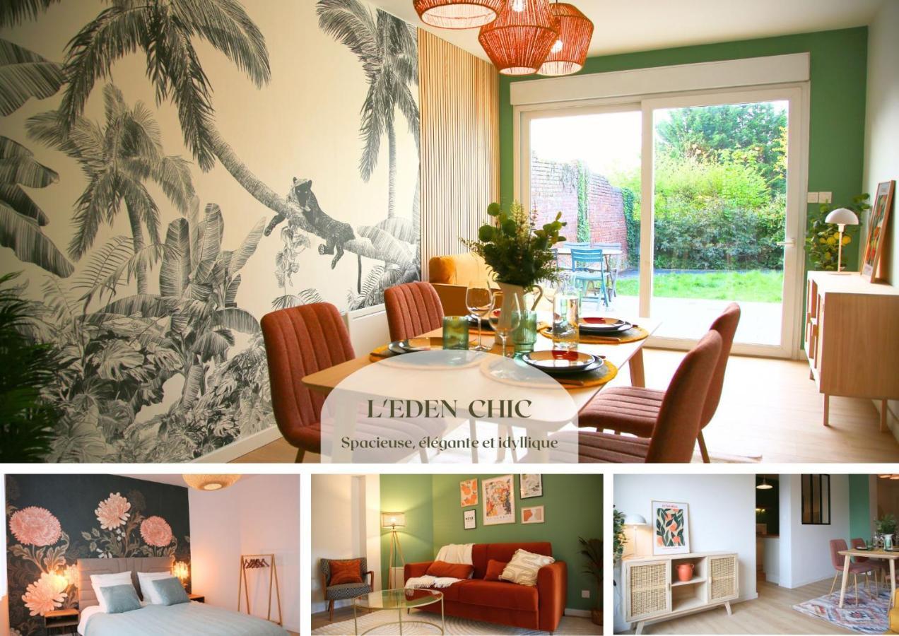 L'Eden Chic - Balneo - Jardin - Parking Gratuit Daire Arras Dış mekan fotoğraf